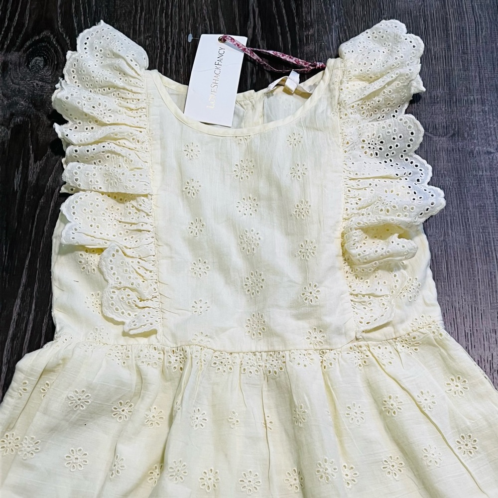 LoveShackFancy Sylvie Pisco Dress**Size 4-5,5-6***$235 - Picture 4 of 7